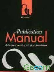کتاب Publication manual of the American psychological ...